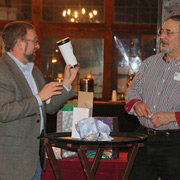 Steve Silverstein, recently returned to Alfadom, scores a nice travel mug